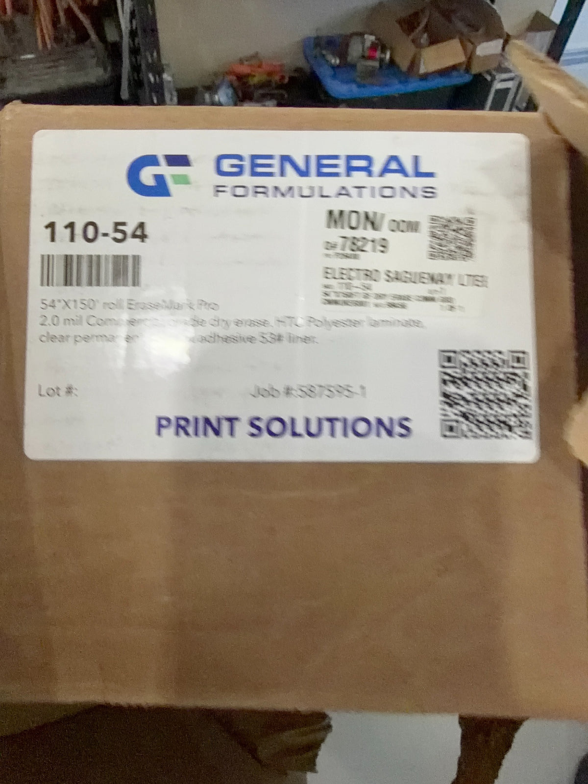 GF 110 EraseMark PRO™